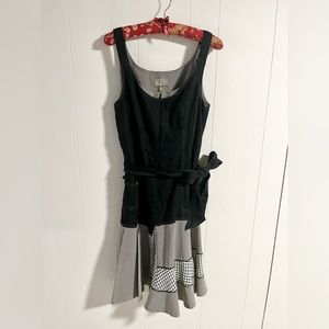 Unique Y2K black vintage dress.